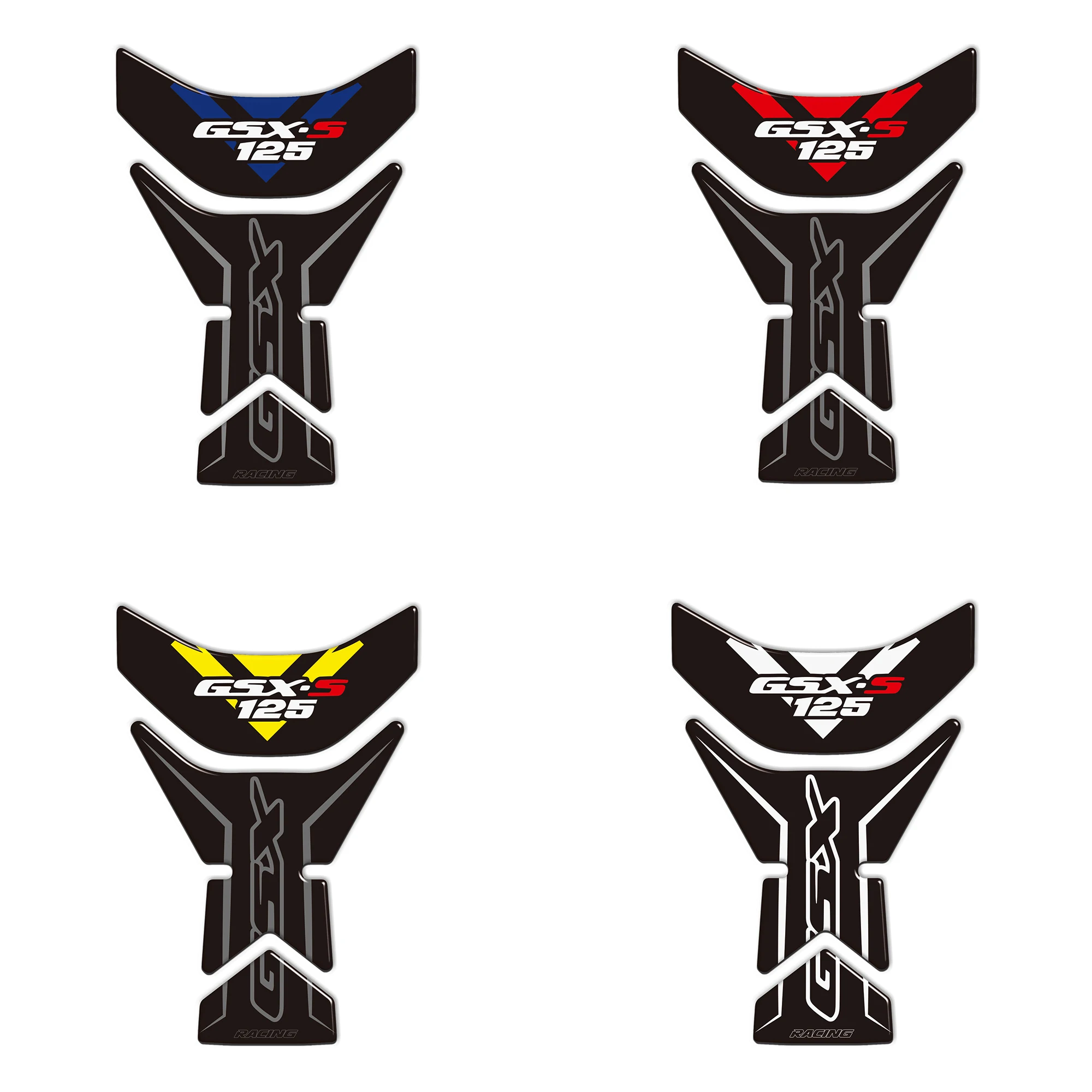

Motorcycle Stickers 3D Protections Sticker Packs For SSuzuki GSX-S125 GSX-S GSX S125 Motorcycle Accessories