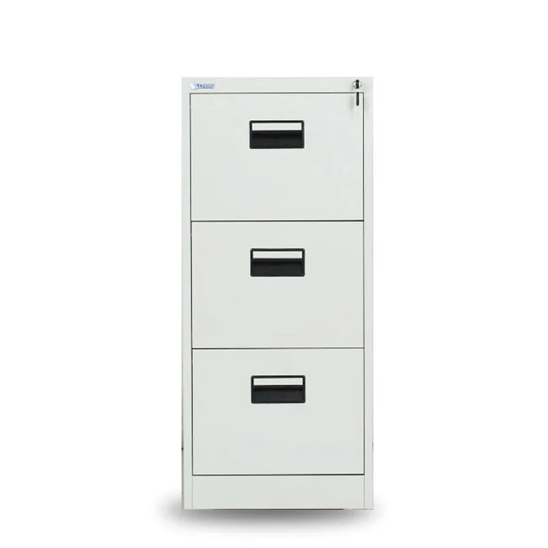 Company Drawer Box File Tin Drawer Office Cabinet Data Filing Cabinet with Lock Vertical Storage Cabinet