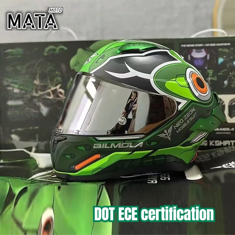 Motorcycle Helmet Unisex Racing Locomotive Full Helmet Street Car Four Season Motobike Racing Helmet Casco De Motocicleta