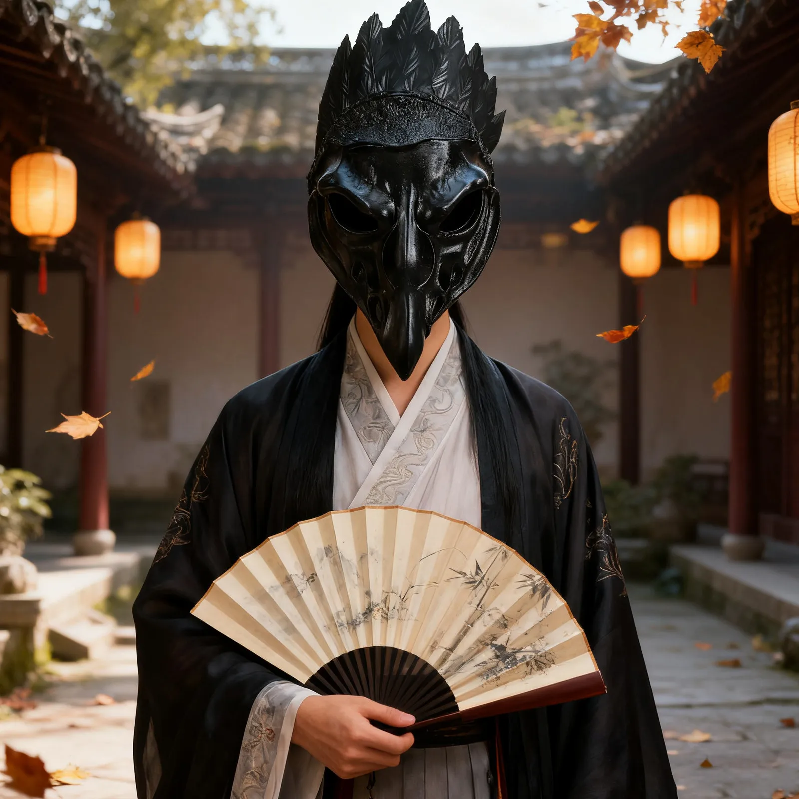 

Crow Mask Halloween Scary Half Face Mask for Adults Masquerade Costume Eagle Masks Masquerade Masks Bird