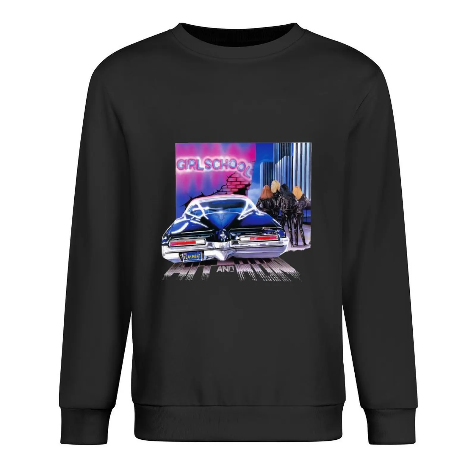 

Girlschool Pullover graphic t shirts men winter clothes men's clothes tracksuits men sweatshirt