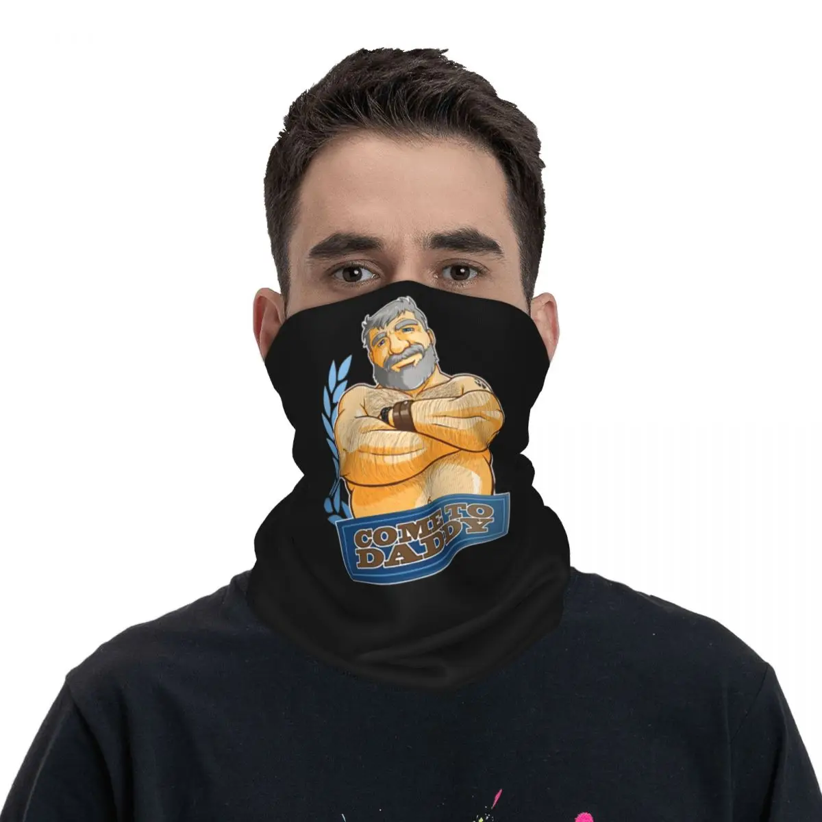 COME TO DADDY Bandana Neck Cover Printed Mask Scarf Multi-use Headwear Cycling For Men Women Adult All Season