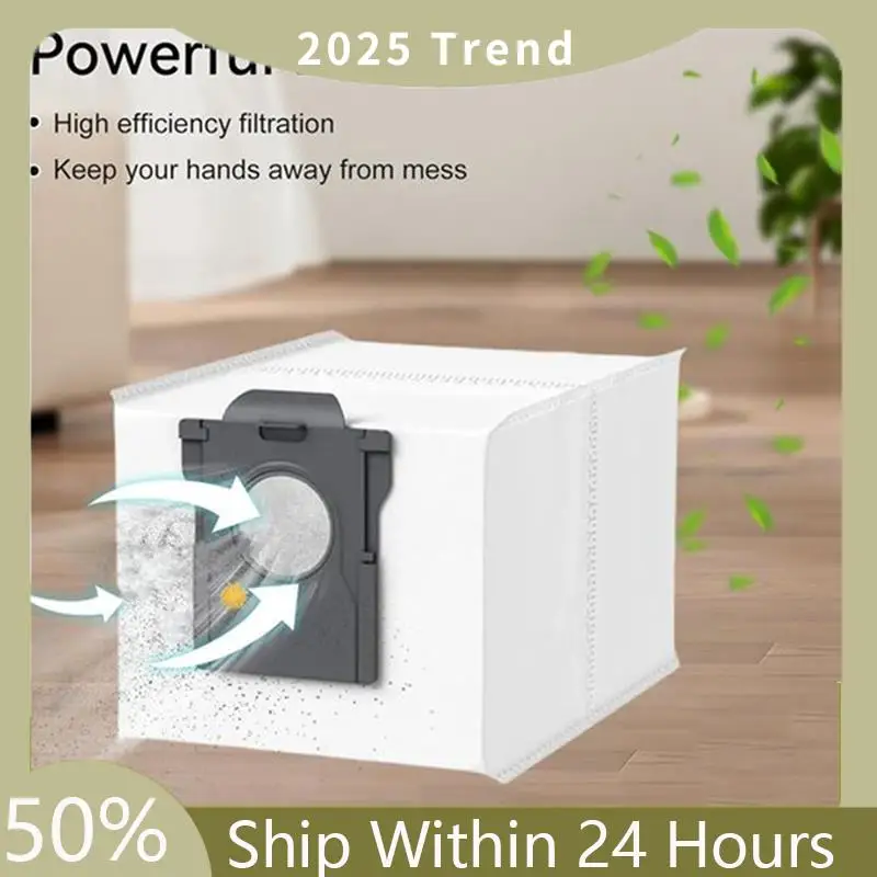 A75X Top 13 Uds para Dreame Mova E30 Ultra cepillo lateral de rodillo filtro HEPA almohadilla de fregona bolsa de polvo accesorios Ultra duraderos