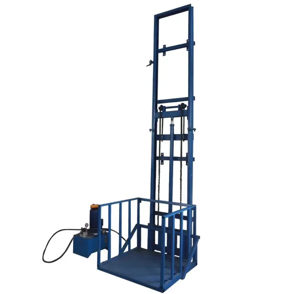 Hydraulic lift cargo elevator small electric lift simple home lift platform