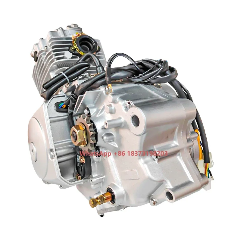 

Одноцилиндровый 4-тактный двигатель с воздушным охлаждением, полная сборка двигателя для мотоцикла 125cc GN125