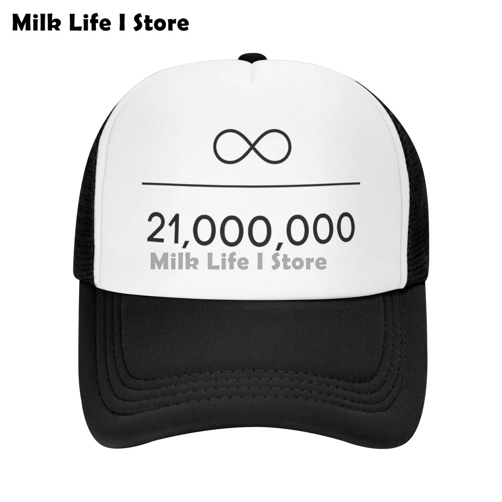 Infinity Divided By 21 Million Bitcoin Baseball Cap Bitcon Vintage Dad Hats Men Outdoor Adjustable Fit Hats Cap for Unisex