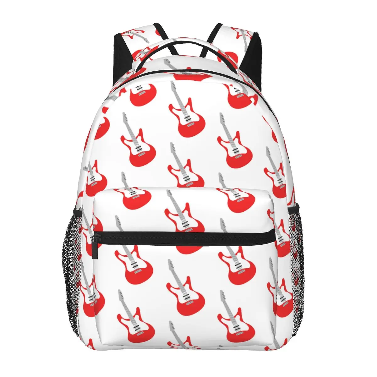 

Electric Bass Guitar Backpack Hot Sale Daypack Large Capacity Children BookBag School Bag Shoulder Bags for Men Women