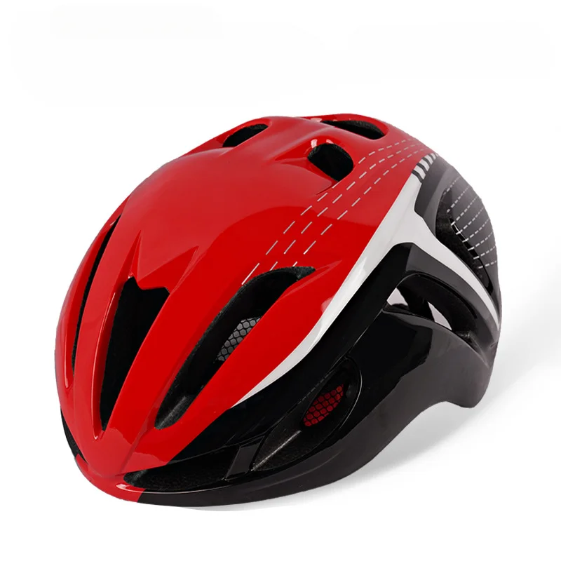 New bike helmet integrated cycling helmet for men and women Outdoor recreational breathable and ventilated road bike helmet