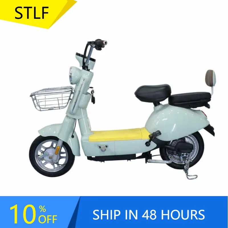 

Zuimi High-end High-Speed 350W Electric City Bike Rear Hub Motor Steel Frame 48V Lead Acid Cheap Price LED Light Electric Bicycl