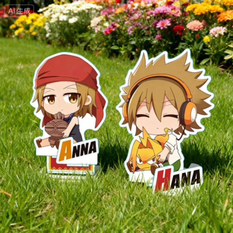 

sweet Anime SHAMAN KING Gift Figure Standing wholesale Doll Acrylic Stands Model Cosplay Fans Collect Toy
