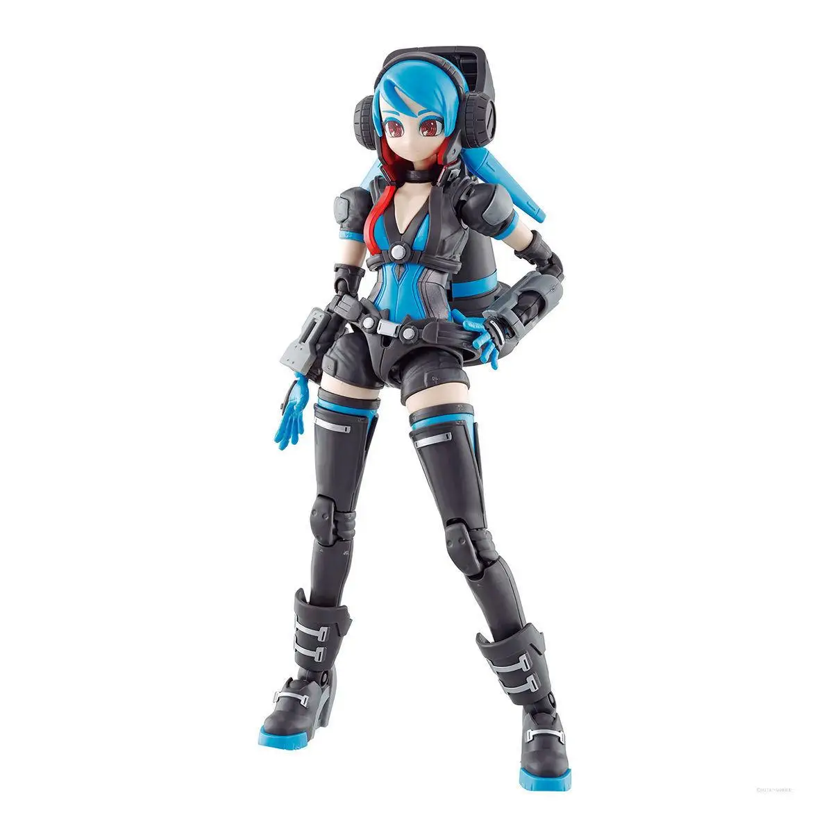 Oryginalny Bandai ATTACK Girl Gun Lady Commander ALICE SETBOX Anime Figurka Akcji Model do Składania Zabawki Kolekcjonerskie Model Ozdoby