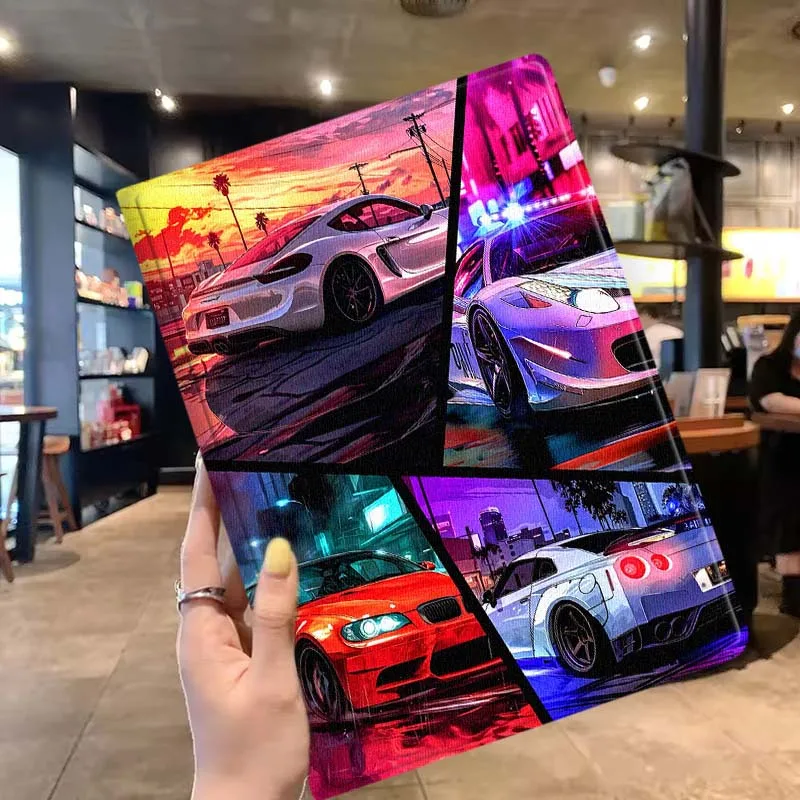Luxury Sports Cars For Lenovo Xiaoxin Pad Pro Tab P12 P11 11 11.2 11.5 10.6 inch K10 M10 Plus Tablet Case Soft