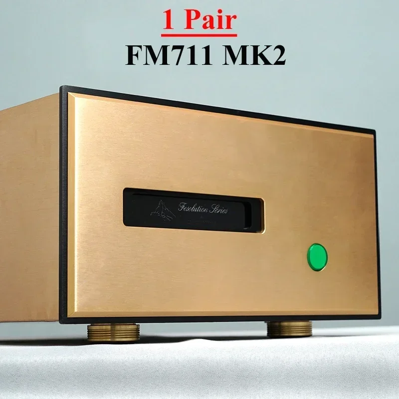 280w * 2 1 paire FM711 MK amplificateur de puissance divisé à 2 canaux haute puissance XLR RCA entrée équilibrée HIFI amplificateur Audio haut de gamme