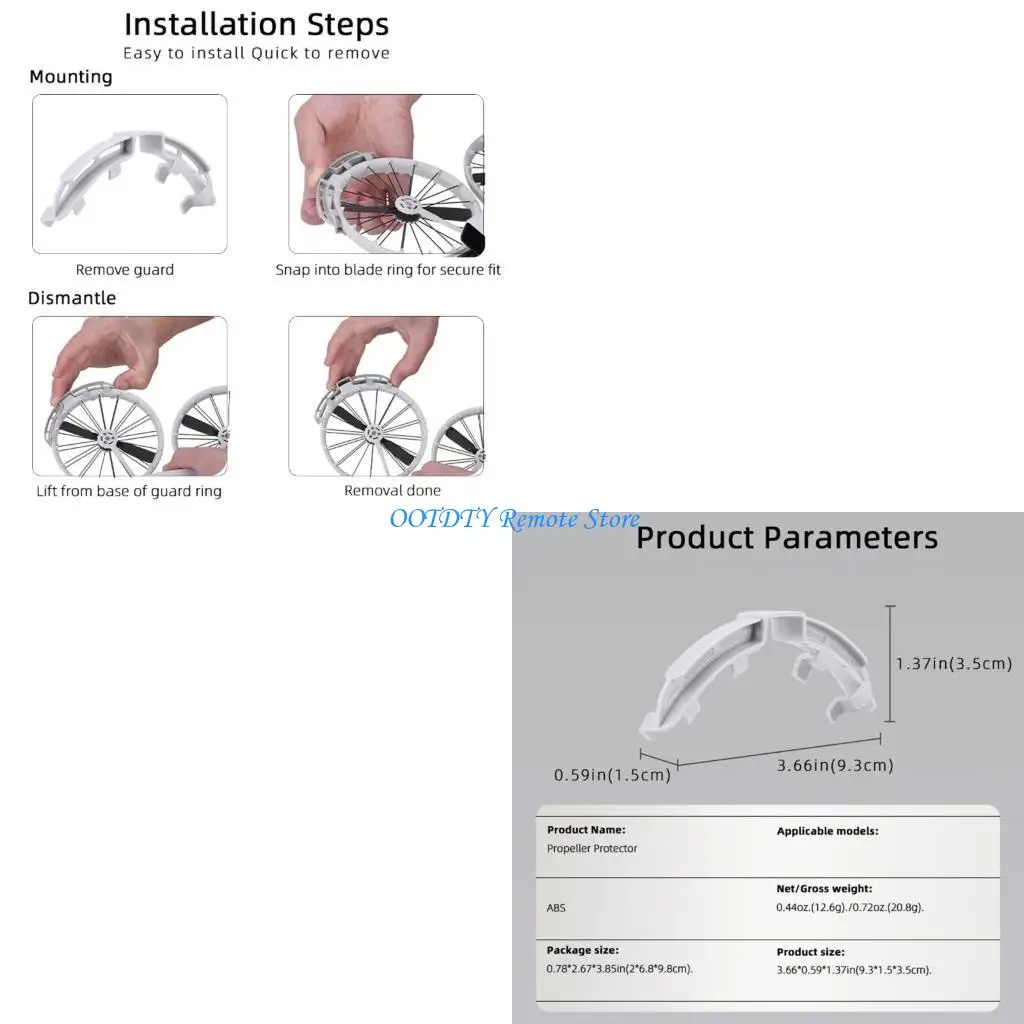 

Portable Protections Buffers Rings Impact Resistance Travel Friendly for FlipDrones