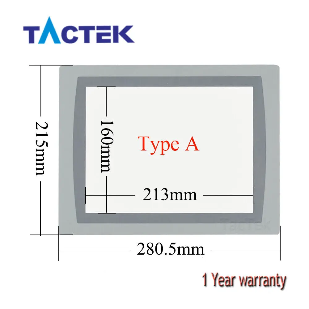 Touch Screen Panel Digitizer for 2711P-T10C22D8S-A 2711P-T10C22D8S A SER A+Foil