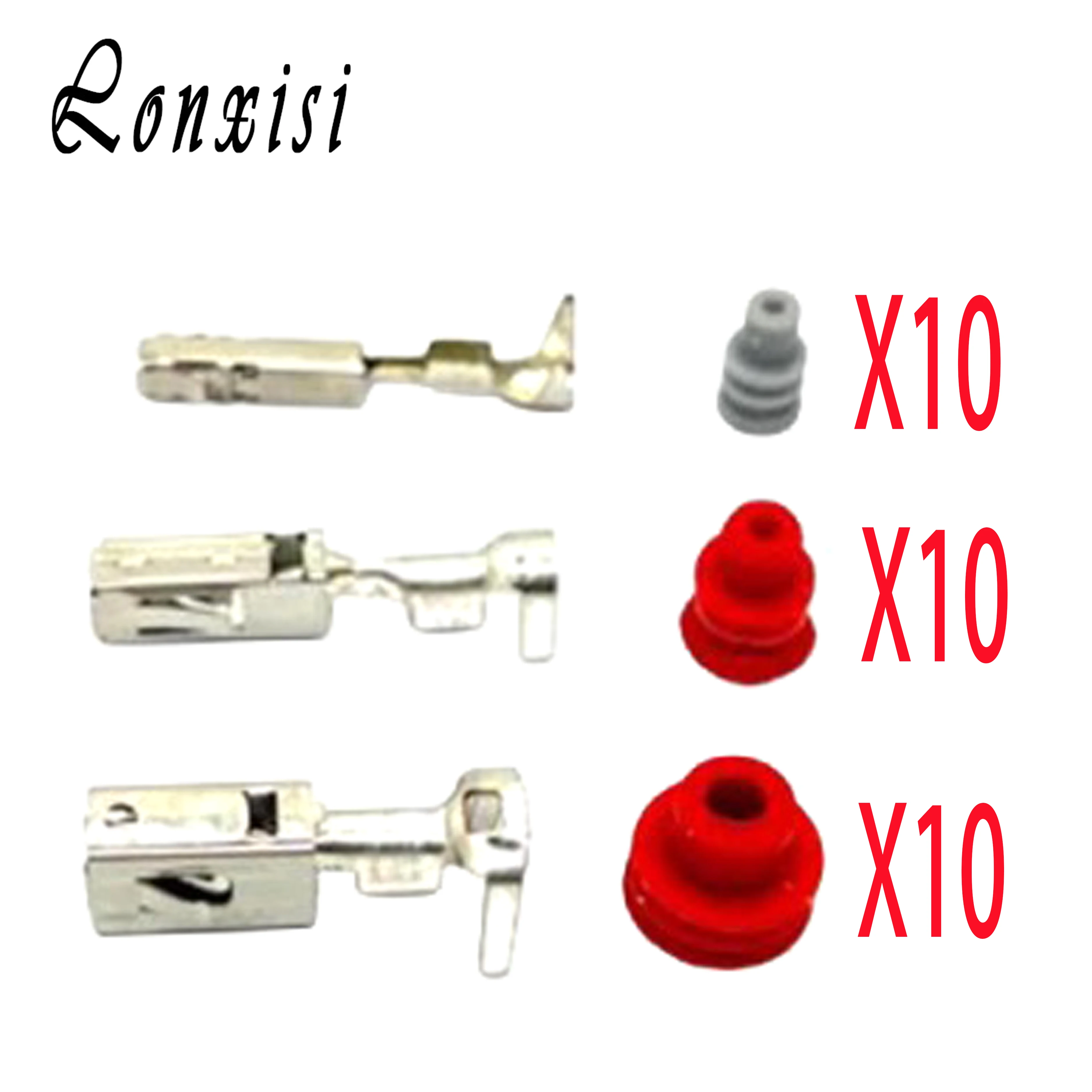 

1/5/10/20 Sets Automotive Connector Terminal For Car Waterproof Female Connector Plug