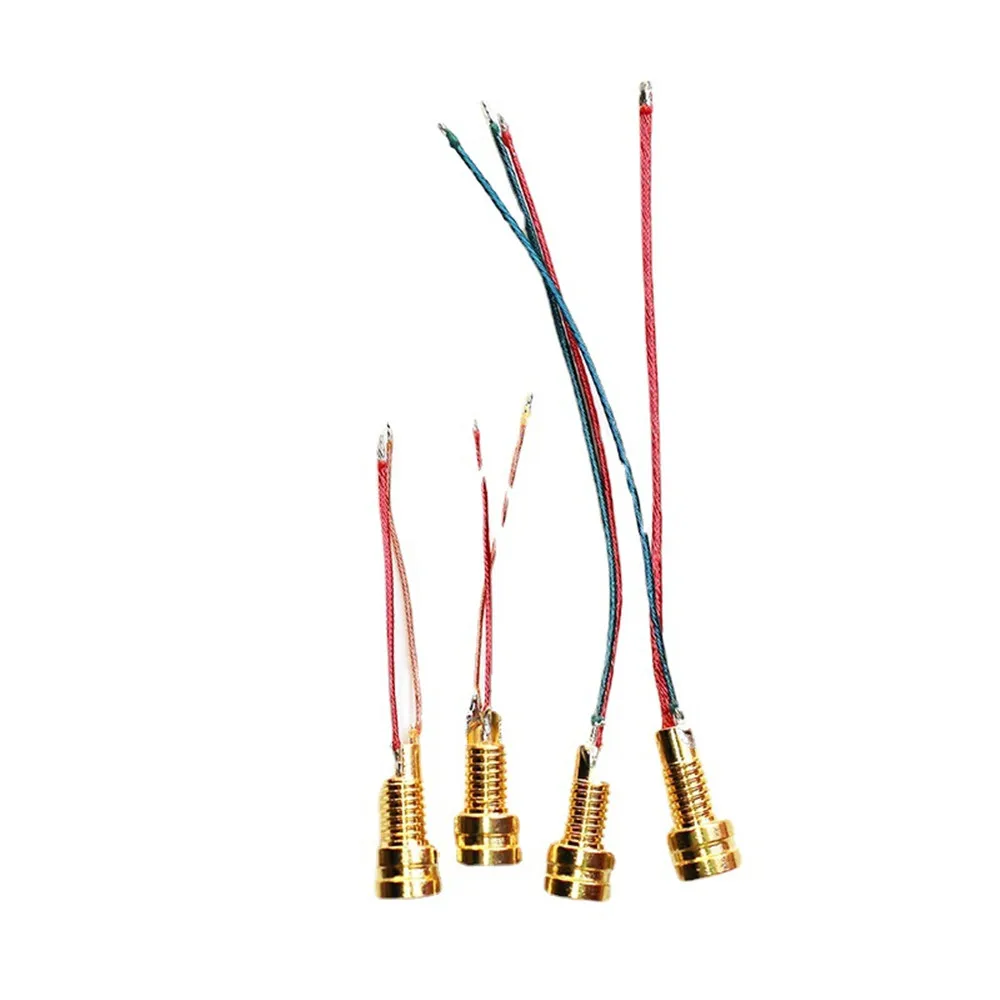 1Pair MMCX Pin Connetor Socket Nut Custom Made Universal Female Pure copper Gold Plated Built-in Hreaded