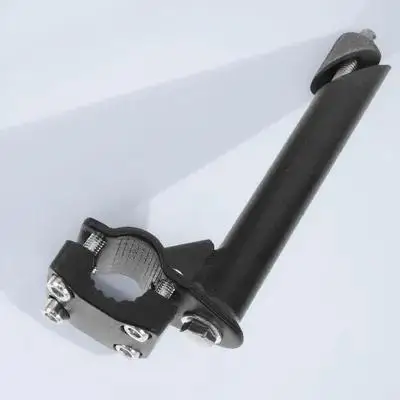 

Child Bike Stem Extender Black Heavy Duty Metal Handlebar Riser for Stunt Balance Princess Bicycle Fit Mountain Road Models
