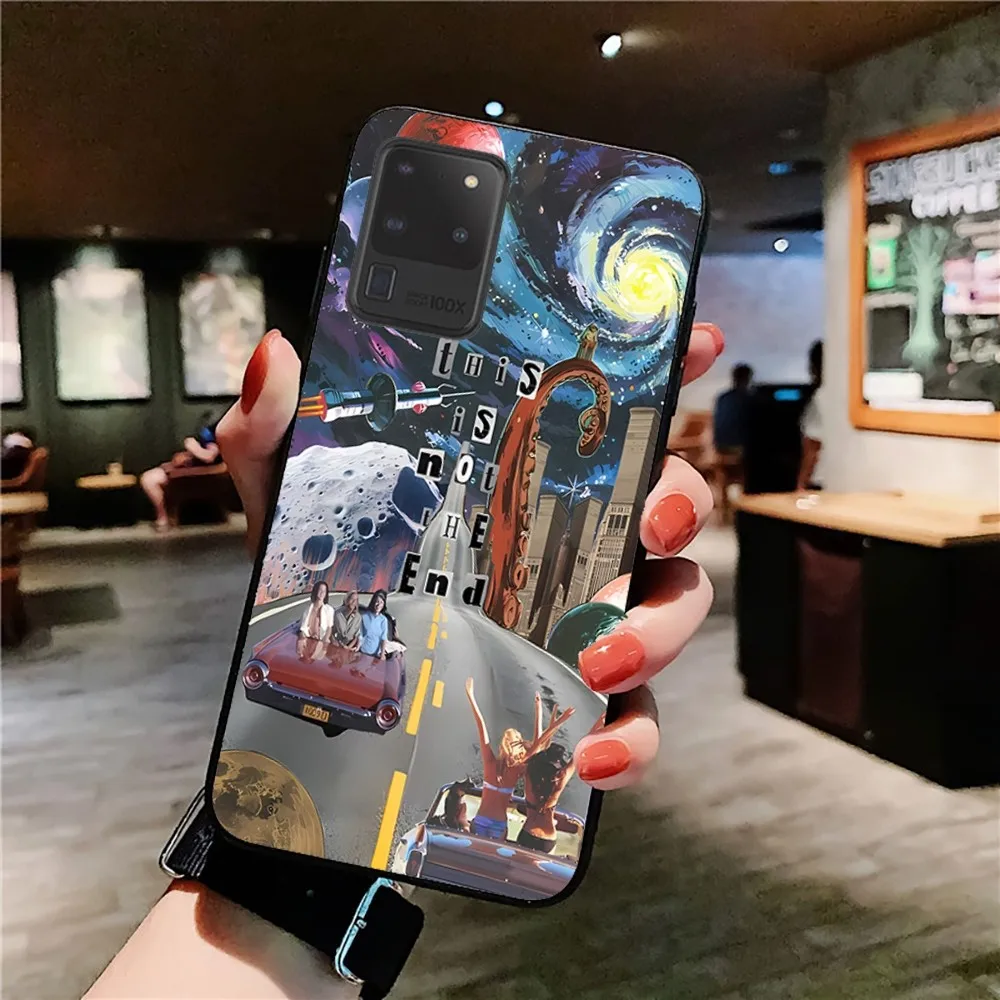 Outer Space Astronaut Planet Phone Case For Samsung S 9 10 20 21 22 23 30 23plus Lite Ultra FE S10lite Fundas