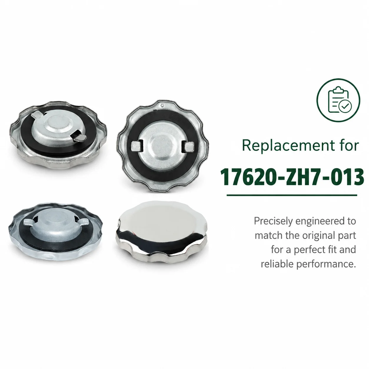 10Pcs Fuel Gas Cap For Honda GX120 GX160 GX200 GX240 GX270 GX340 GX390 Engine Generator Water Pump, Replaces 17620-ZH7-013