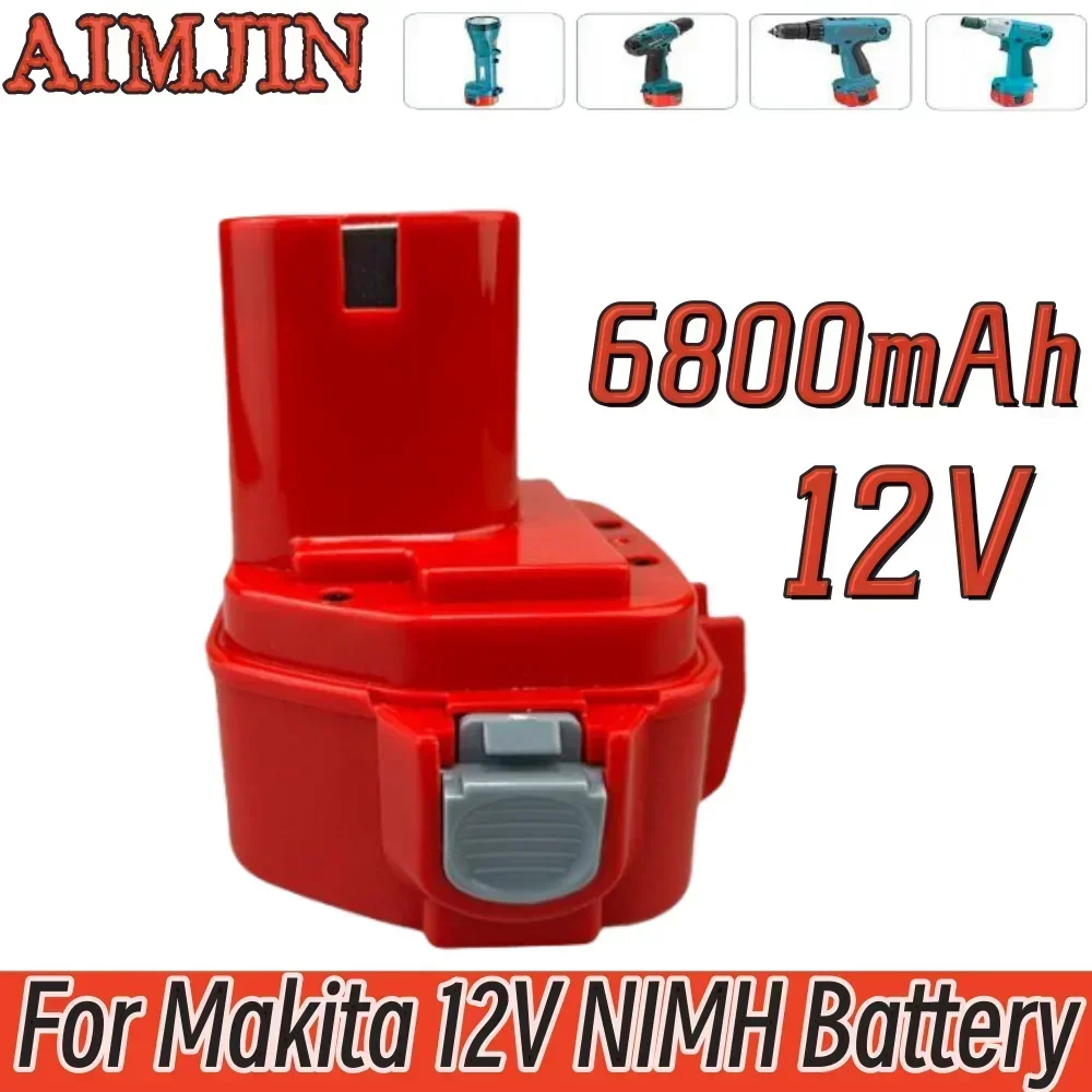 

6800mAh, 12V, Ni MH Backup battery for Makita PA12, , 1200, 1220, 1201, 1222, 1233SA/B1235, 192681-5 wireless tools