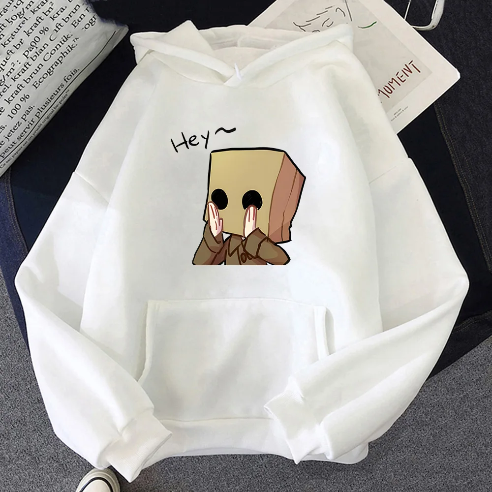 Mono Printing Sweatshirt Little Nightmares Graphic Hoodie Cute Male/female Anime Clothes Autumn Fleece Pullover Long Sleeve Tops