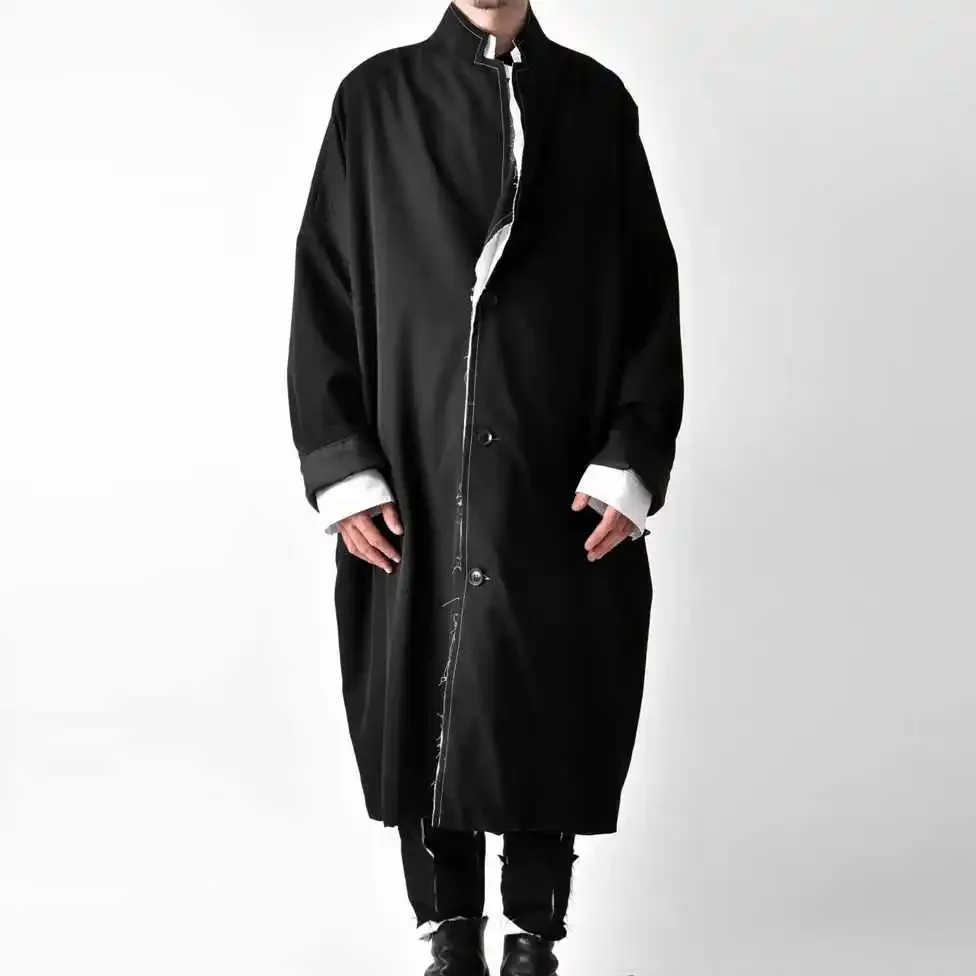 

YOIJI OOAK LAPEL WOOL JACKET Yoiji ooak lapel wool jacket