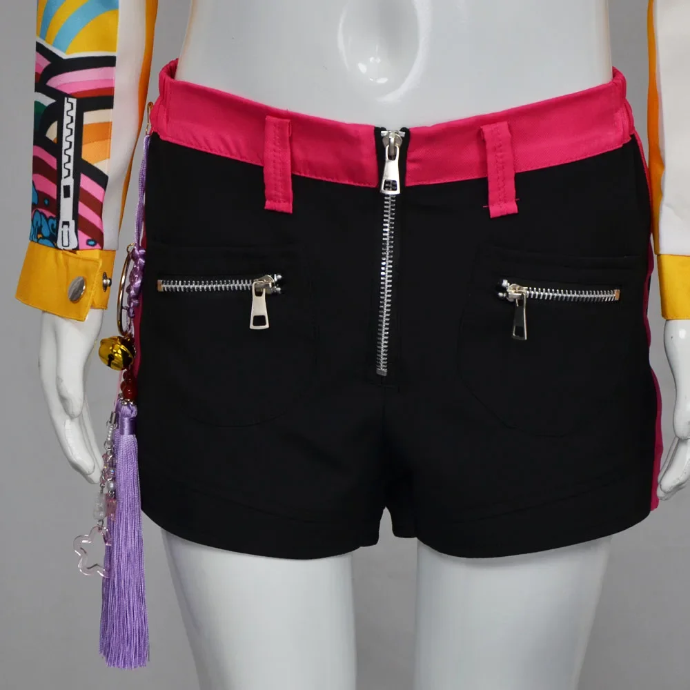 Halloween Children Cosplay Performance Costume Outfit K-POP Rumi Group Concert Halloween Clothes Earring Accessory