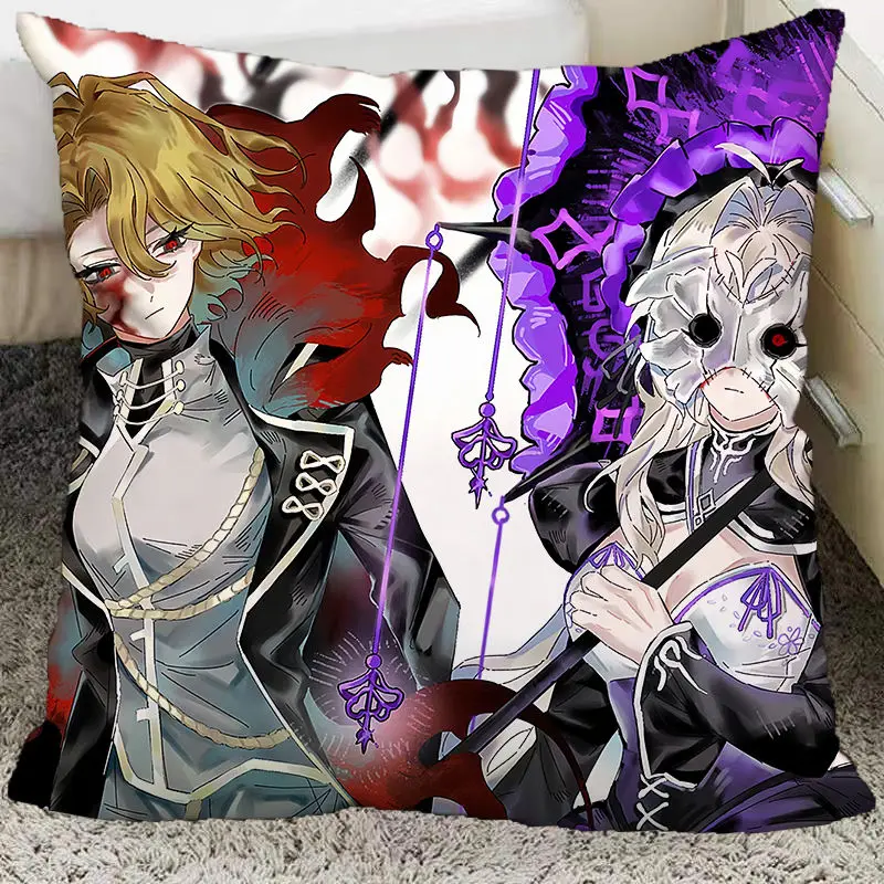 Anime Limbus Company Hong Lu Ishmael Cosplay 45CM Sofa Cushion