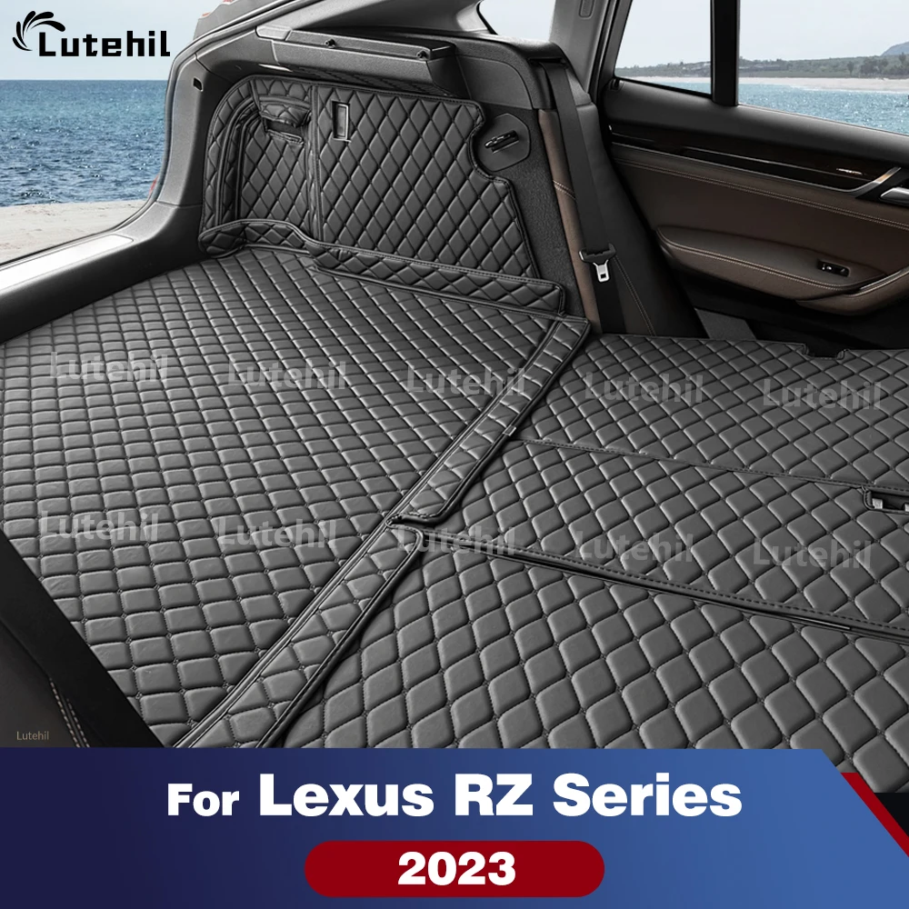 

Cargo Liner For Lexus RZ Series 2023 Full Coverage All Weather Trunk Mat with Backrest Protectors Interior Accessories
