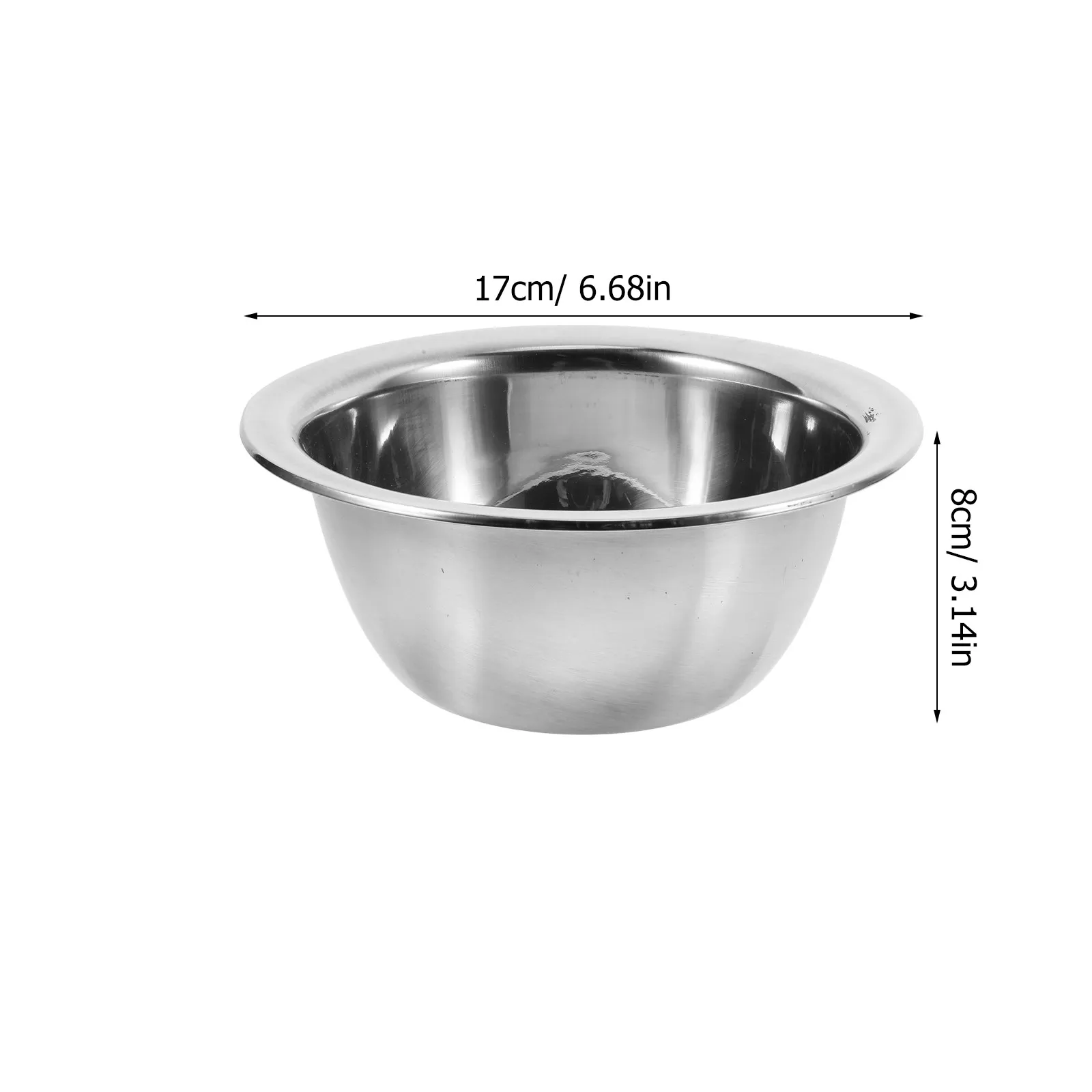 1Pcs Stainless Steel Mixing Bowl Heavy Duty Kitchen Bowl for Egg Beating Salad Serving Food Storage Dishwasher Safe Tableware view 6
