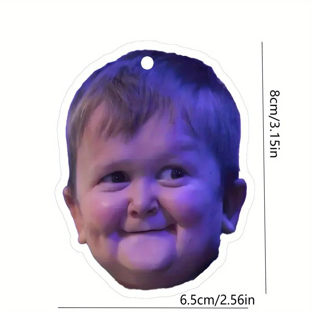 Funny Boy Face Car Scent Hanger - Whimsical Expression, Universal Diffuser Compatible, Lasting Fragrance