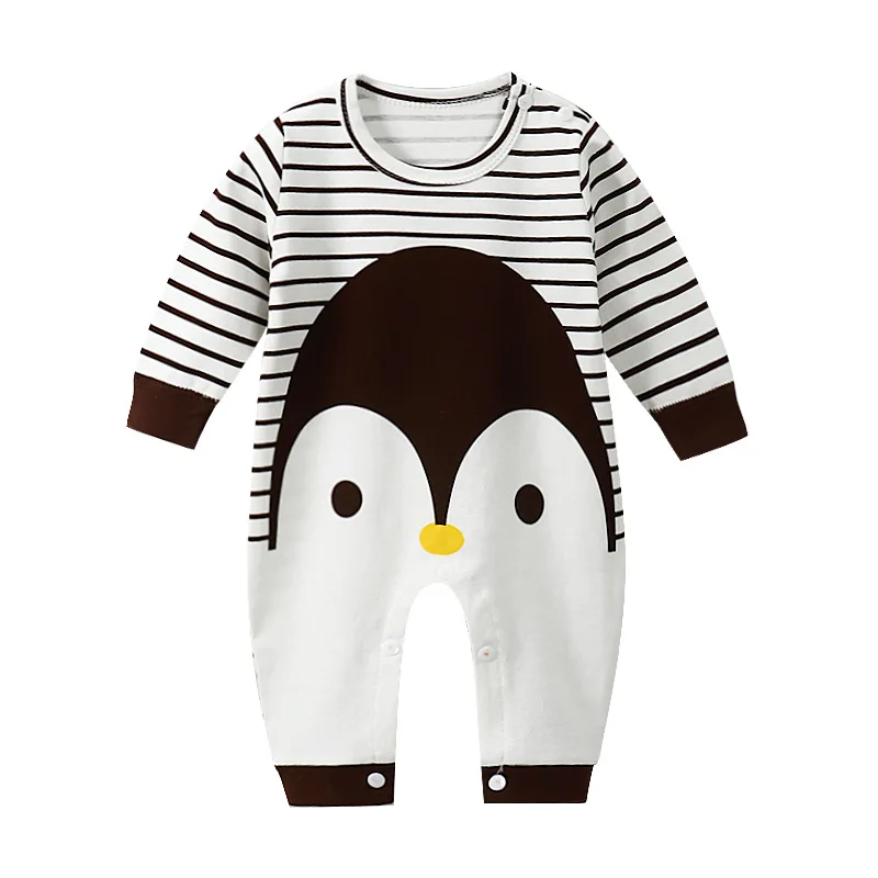 Baby Clothes  Newborn Baby Romper Infant Baby Boys Girls Long Sleeve Cartoon Bear Rompers Jumpsuit Clothes WUDIMIQI