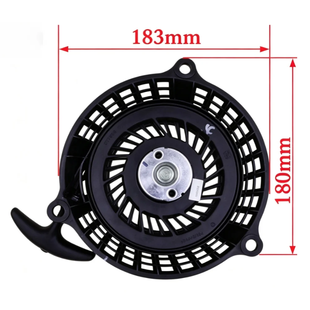 For Demanding Conditions Black for starter Pull Cord Replacement Pull Rope High-strength Material Easy Installation For XP160
