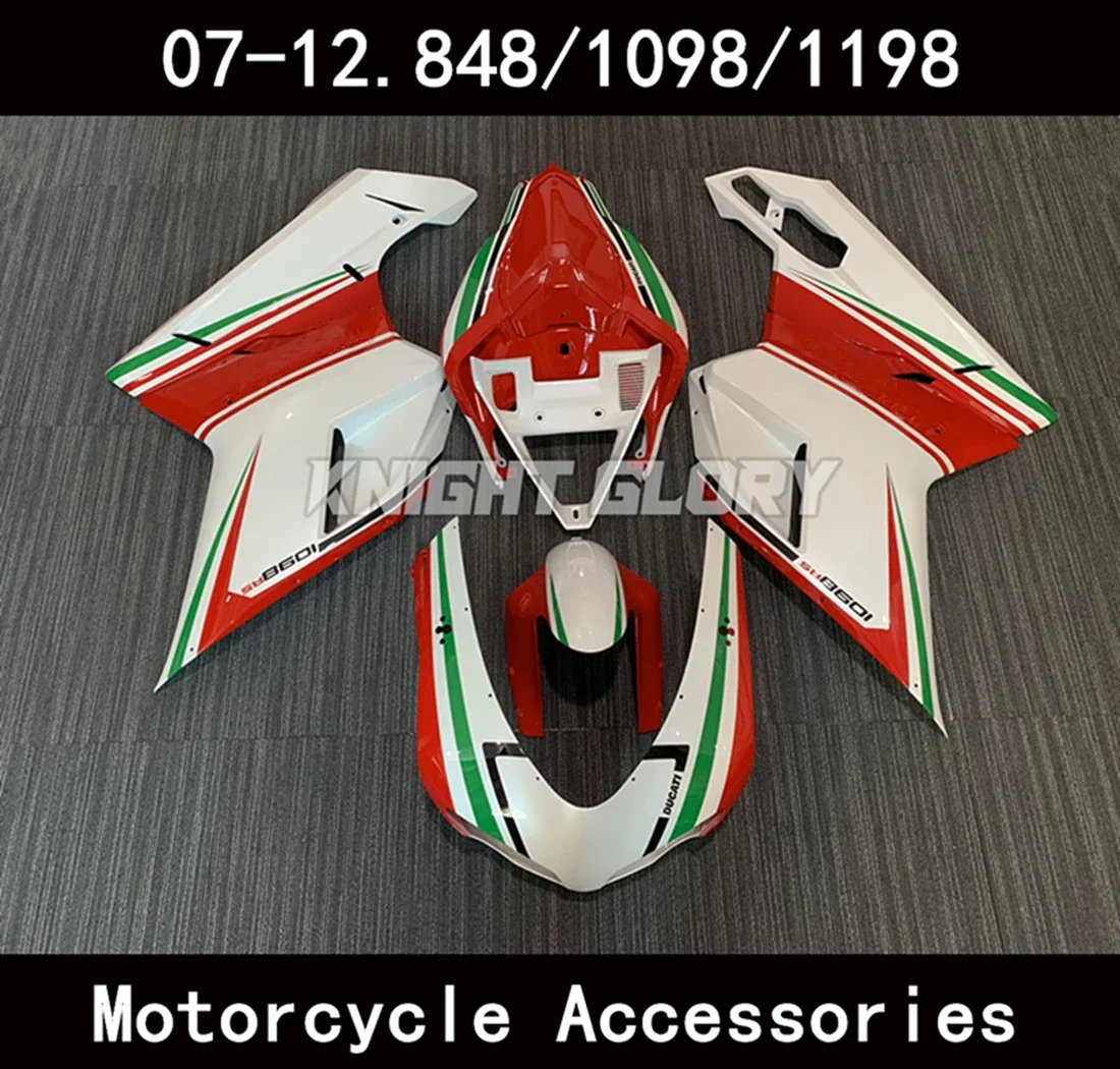 

New ABS Motorcycle Fairing kit Fit For 848 evo 1098 1198 2007 2008 2009 2010 2011 2012