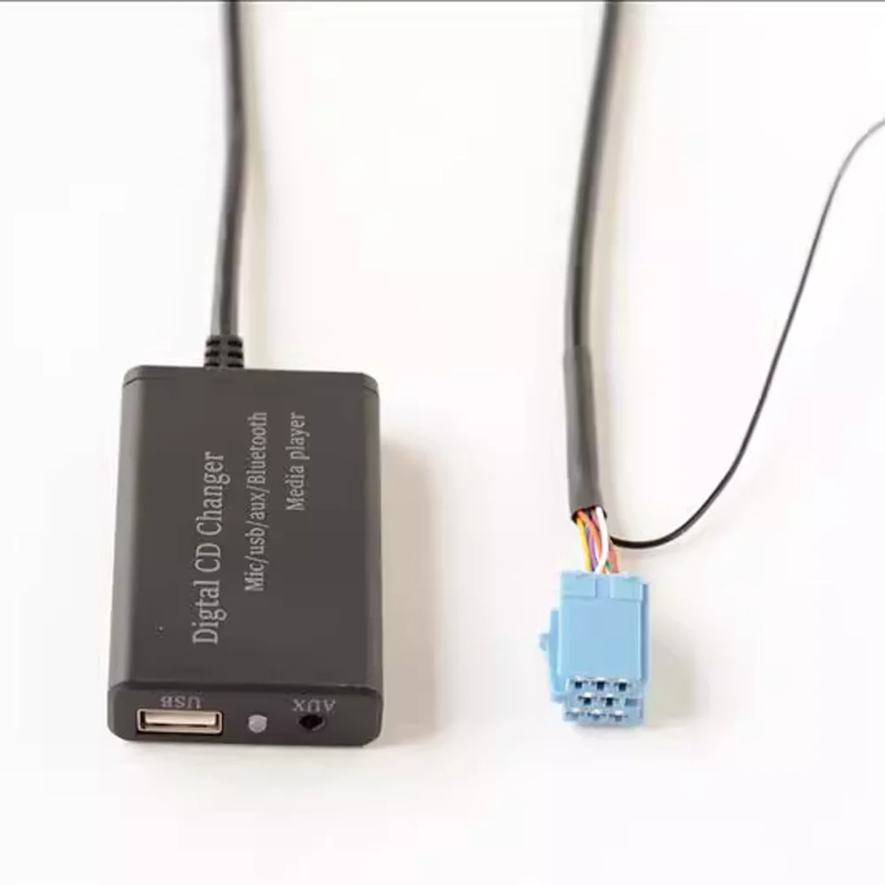 

Для Volkswagen Passat B5 Polo Bora Golf Beetle Audi A6A4TTA8 1 комплект автомобильного Bluetooth музыкального кабеля-адаптера AUX громкой связи