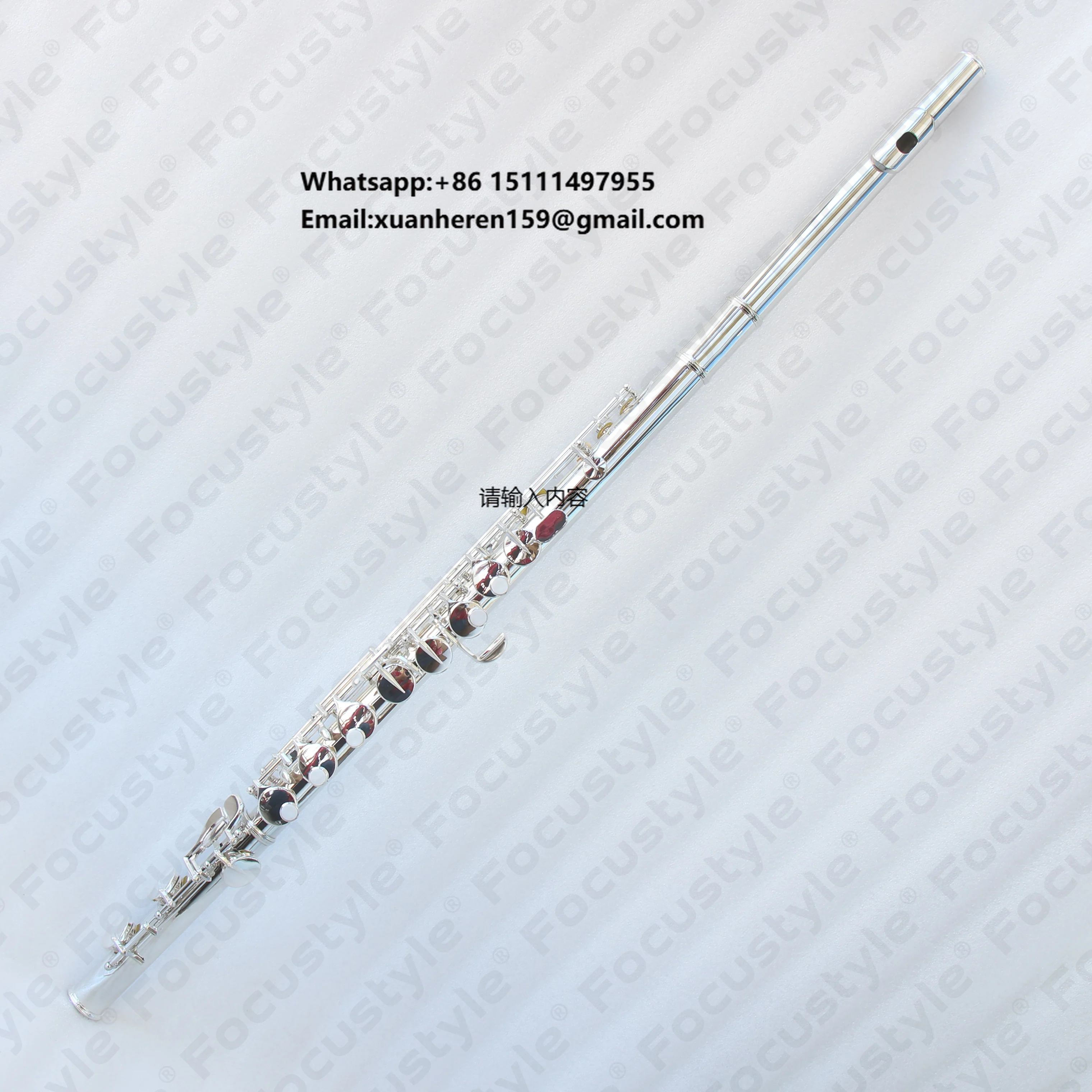 

Alto Flute Professional High End Woodwind Instruments Silver Plated Alto Flute