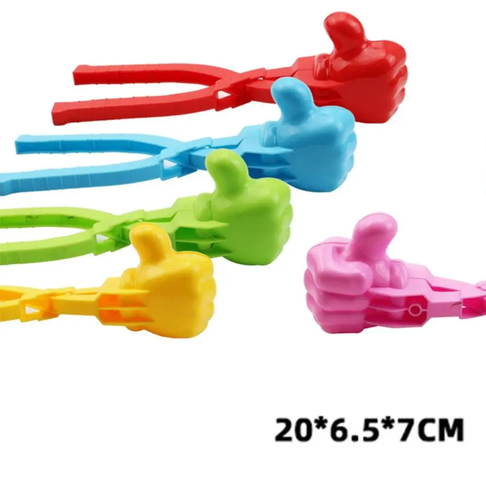 Snow Mold Snowball Maker Snow Toys Winter Snow Mold Tongs Dinosaur Duck Shape Cartoon Snow Sand Clip Mold Kid Snowball Fight