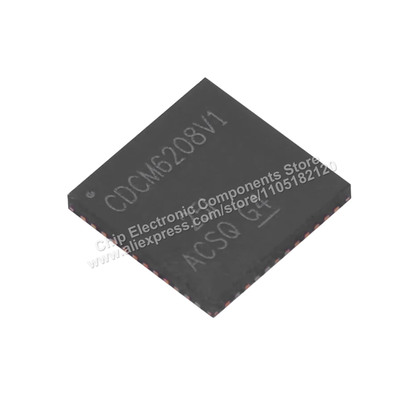 

Original ICD CDCM6208V1RGZR CDCM6208V1 Marking Low-Power, Low-Jitter Clock Generator Chip, VQFN-48 Package