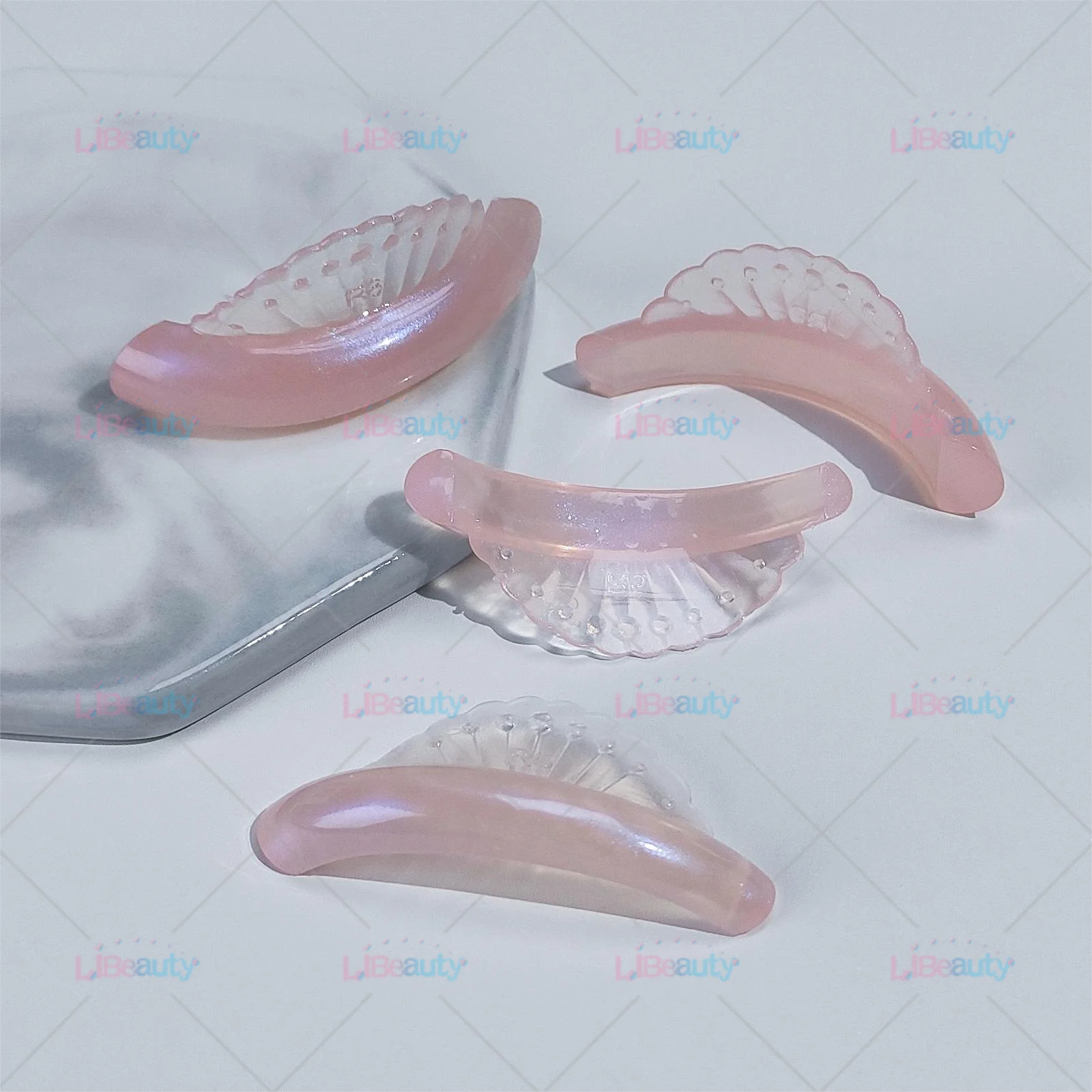 Libeauty 8 Paar kleberfreie Silikon-Wimperndauerwellen-Pads, klebriges Wimpernlift-Schild, Heben, 3D-Wimpernzange, Zubehör, Make-up-Werkzeug – Detail 19