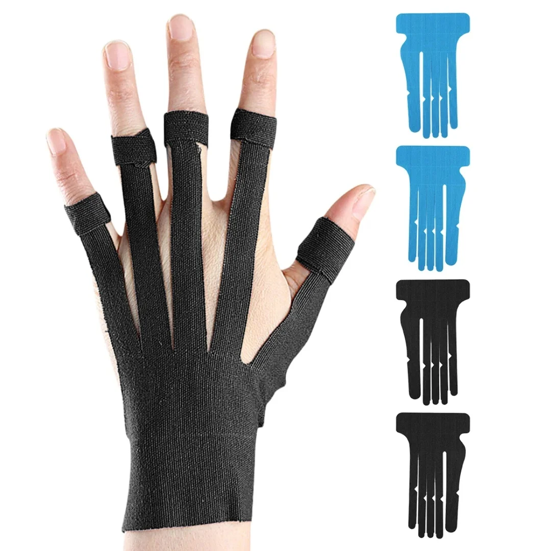 Elastic Pre-cut Kinesiology Tape E-sports Mouse Finger Muscle Tape Sports Fixation Bandage Joint Wrist Fixation Support Tape