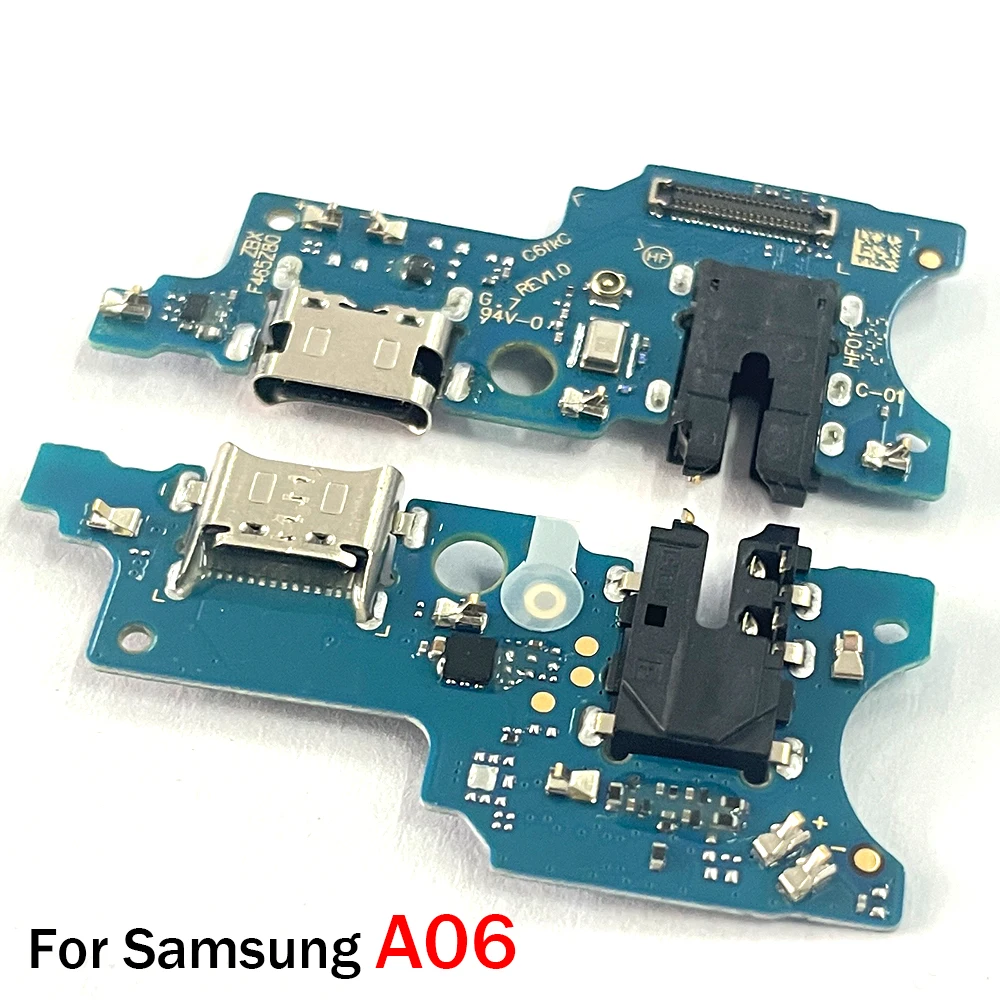 USB Micro Charger Charging Port Dock Connector Microphone Board Flex Cable For Samsung A05 A05s A15 A25 A35 A55 A06 A16 4G 5G image 5