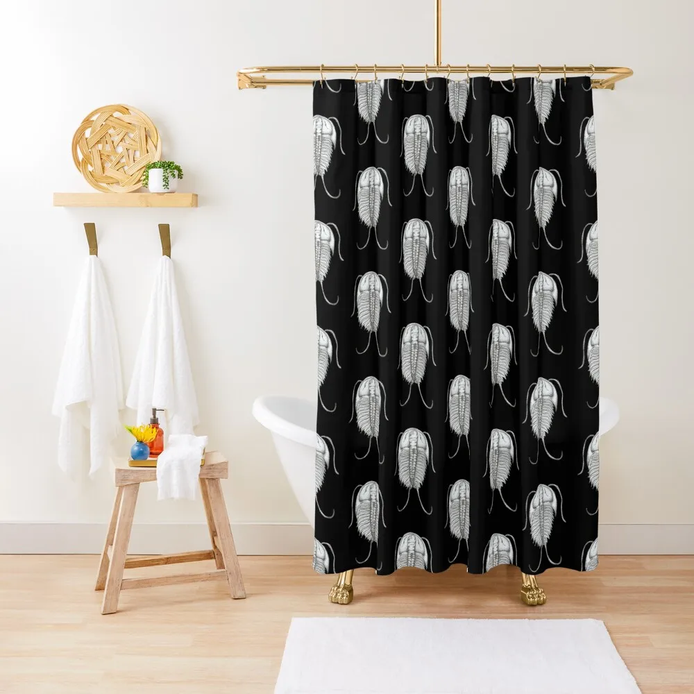 

Pointillism Trilobite Shower Curtain Accessories For Shower And Services For Shower Bathroom Deco Luxury Bathroom Curtain
