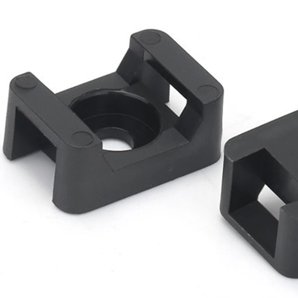 100 قطعة HC-2 M6 كابل البريدي العلاقات قاعدة جبل المسمار تحديد حامل السلك المنظم لاختبار أداة القياس التبعي