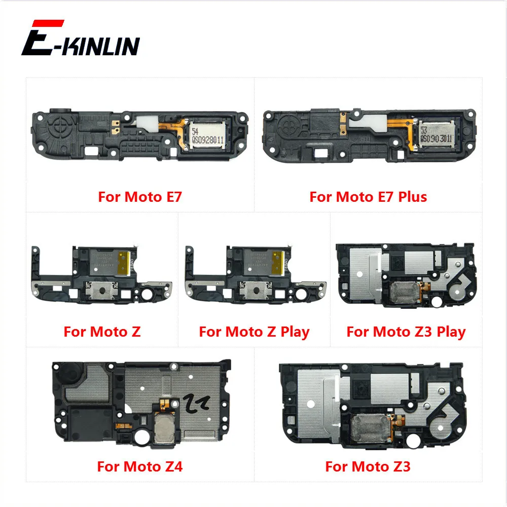 Loud Speaker Sound Buzzer For Motorola Moto E7 Plus Z Z3 Z4 Play Loudspeaker Flex Cable Ringer Parts