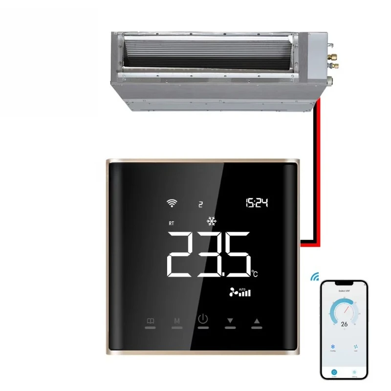 Air conditioner thermostat digital programmable air conditioner indoor unit temperature controller