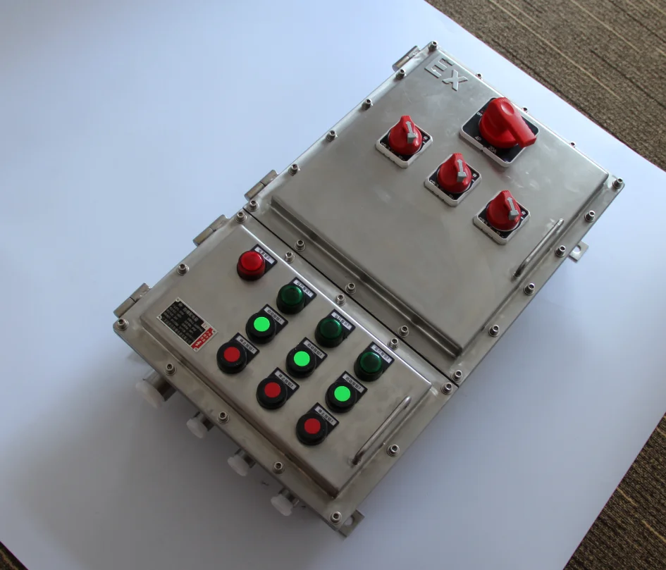 ATEX IP66 Custom Explosion-Proof Control Panel Board Ex-Proof Control Box For Hazardous Areas image 5