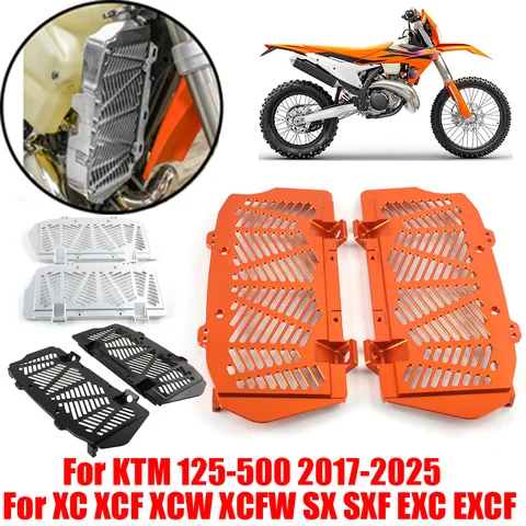 New For KTM XC XCF XCW XCFW SX SXF EXC EXC-F 125 150 250 300 350 450 500 Motorcycle Accessories Radiator Grille Guard Protector