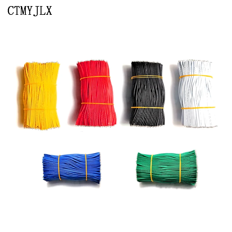 1000PCS Tin-Plated Breadboard PCB Solder Cable 24AWG Fly Jumper Wire Cable Tin Conductor Wires 1007-24AWG Connector Wire