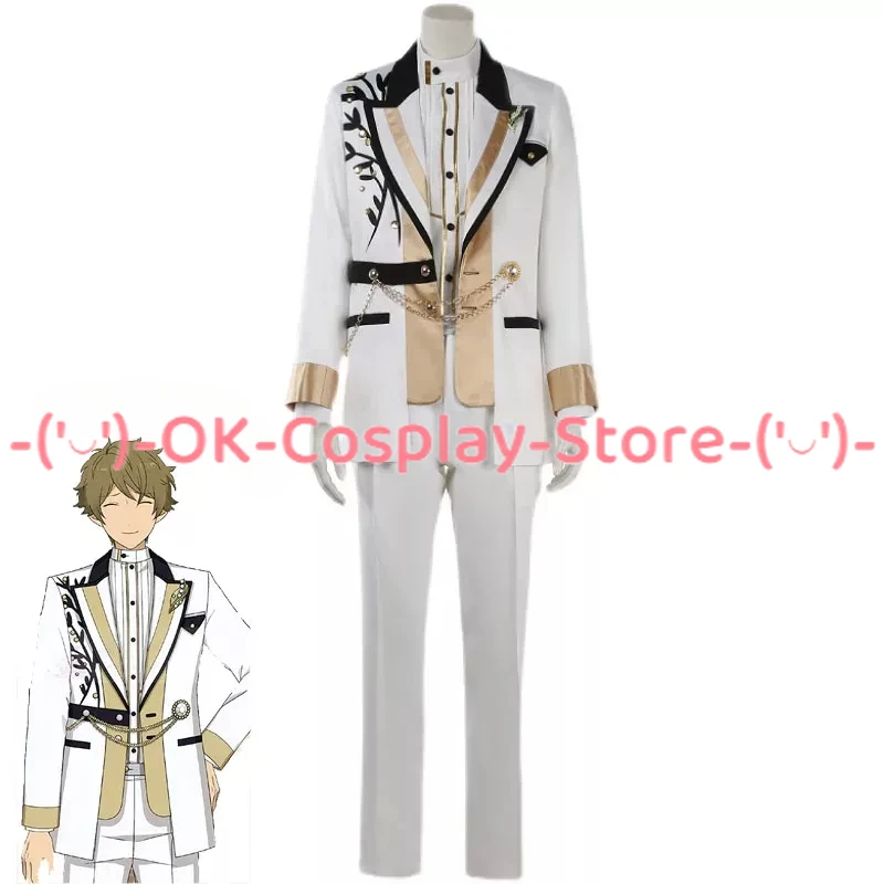 

Game Ensemble Stars Ring A Bell Takamine Midori Cosplay Costume Halloween Carnival Uniform Party Suit Top Pants Coat Custom Made